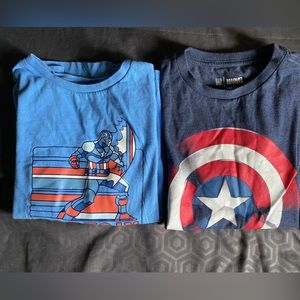 GAP 2 graphic tshirts captain america bundle